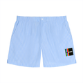 Striped Elastic Waist Shorts